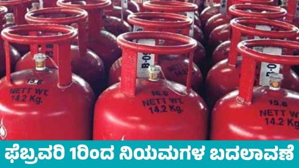 Changes in many important rules Including LPG Cylinder Price from February 1 2025