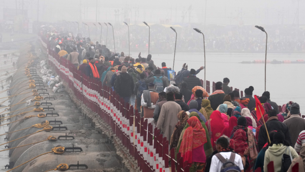 Grand Start To Maha Kumbh Mela In Prayagraj 50000 QR Codes Installed For Pilgrim Guidance