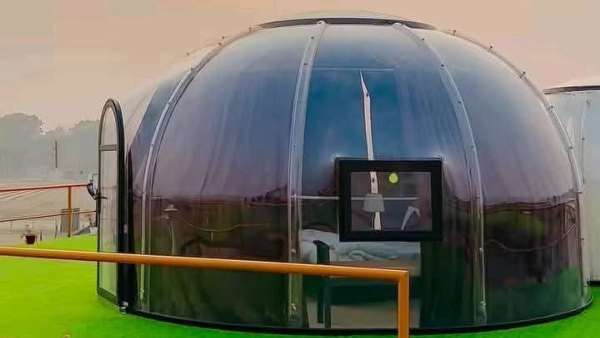 Indias First Dome City Built In Prayagraj For Maha Kumbh Mela 2025