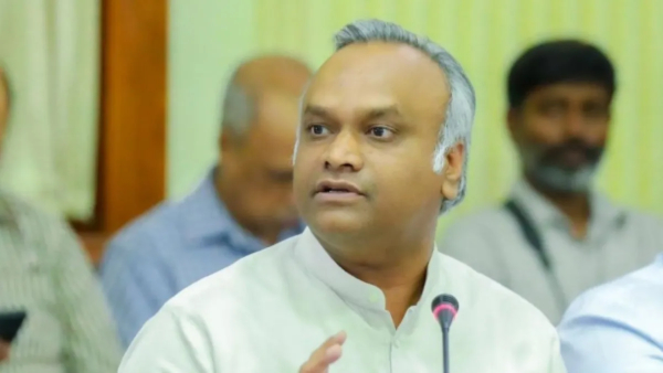 War Of Words Between BJP R Ashoka And Congress Priyank Kharge Over Blue Shawl Remark