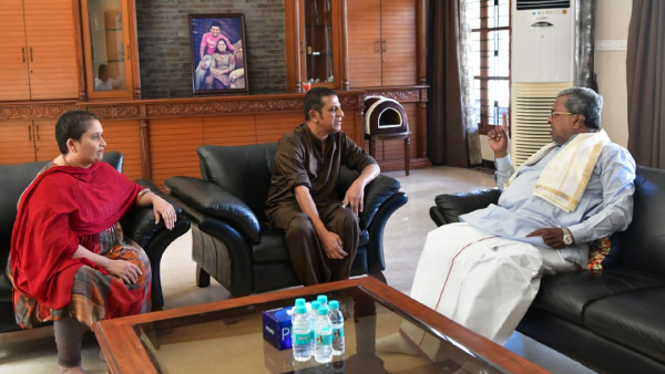 Chief Minister Siddaramaiah inquires about actor Shivarajkumar health