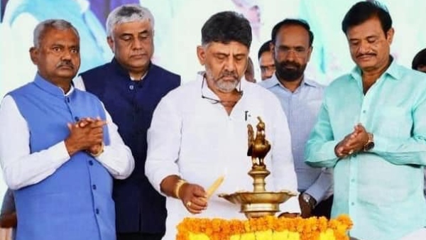 BJP MLA ST Somashekhar Attend Congress Rally In Belagavi