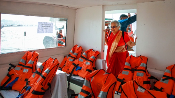 Maha Kumbh Mela 2025 Infosys Sudha Murthy Visit Prayagraj Maha Kumbh Mela