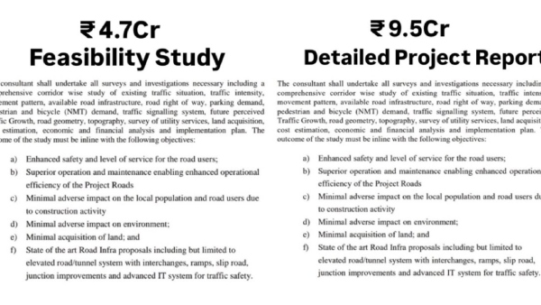 Twin Tube Tunnel Project 14 2 Crore Spent on Copy-Paste work form Bbmp