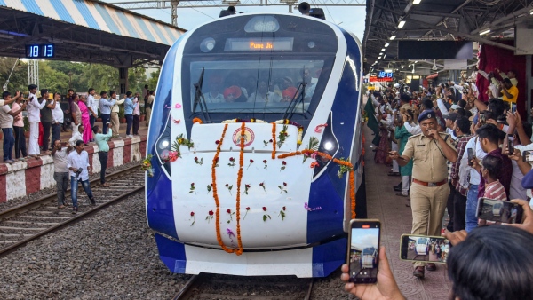 For First Time Vande Bharat Express Train Used For Film Shooting