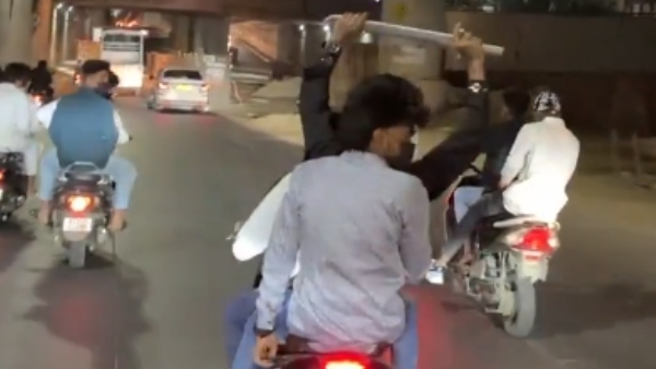 Bengaluru Police Arrest Youths For Performing Wheelies And Displaying Weapons Bengaluru Police Arrest Youths For Performing Wheelies And Displaying Weapons