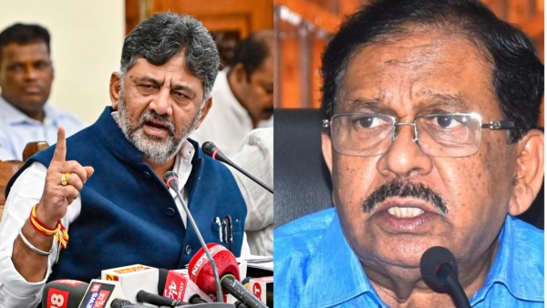 Bengaluru 2nd Airport G Parameshwar Dk Shivakumar Fight For Project