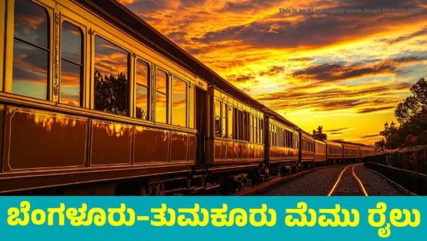 20 Ticket Price Fixed at Bengaluru-Tumakuru MEMU Train V Somanna