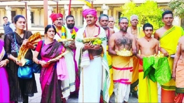 Tamilnadu Devotee Offers Gold-Plated Armor to Chamarajanagar Chamundeshwari Tamilnadu Devotee Offers Gold-Plated Armor to Chamarajanagar Chamundeshwari