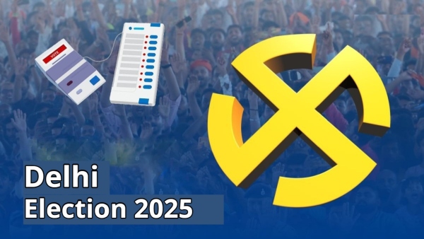 Delhi Assembly Election 2025 Triangular Competition Results on Feb 8