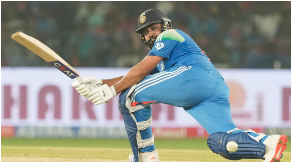 rohit sharma sends warnig to champions trophy opponents with century