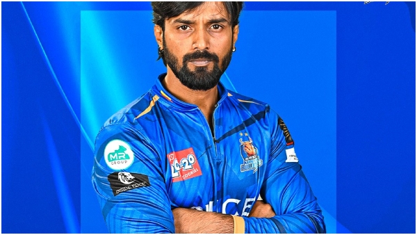 trivikram joins karnataka bulldozers ahead of ccl 2025 kichcha sudeep welcomes him