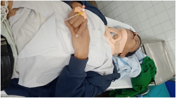 kurubur shanthakumar accident punjab admitted hospital