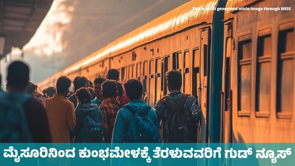 Big Good News for Maha Kumbh Devotees Additional Coaches Added to Mysuru-Varanasi Express train