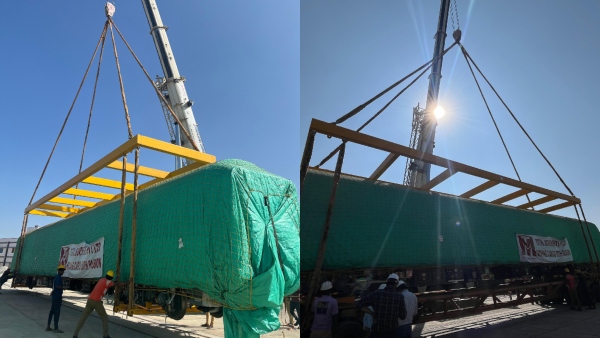 BMRCL Workers Placed Driverless Namma Metro Rail 6 Coaches on Track Which Came from Titagarh