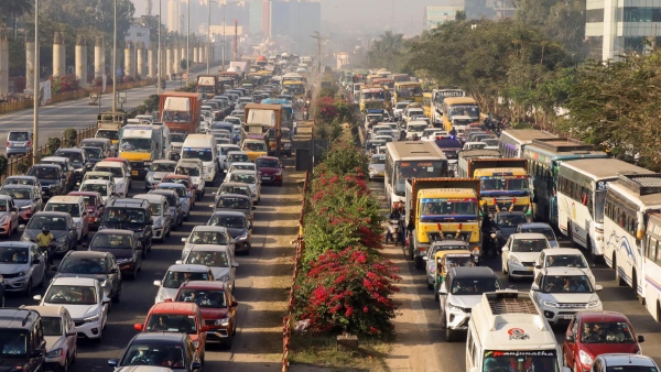 New Satellite Town Ring Road Nears Completion For Direct Bengaluru Airport Connectivity New Satellite Town Ring Road Nears Completion For Direct Bengaluru Airport Connectivity