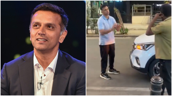 rahul dravid argument auto driver car incident road rage bengaluru