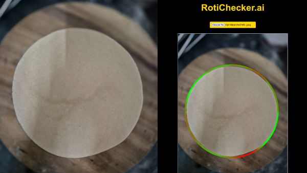 Bengaluru Techie Created Chapati AI Tool to Rate Chapatis and Roti Roundness It Give rating