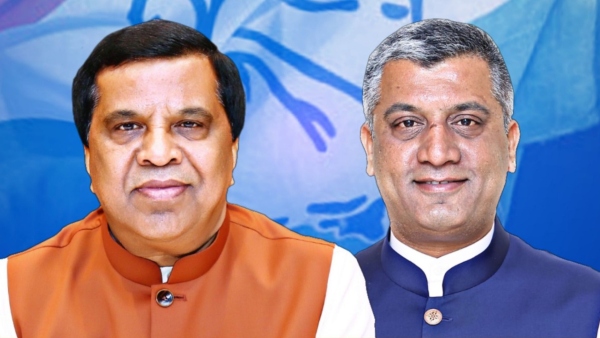Brijesh Kalappa LR Shivarame Gowda Joined Congress