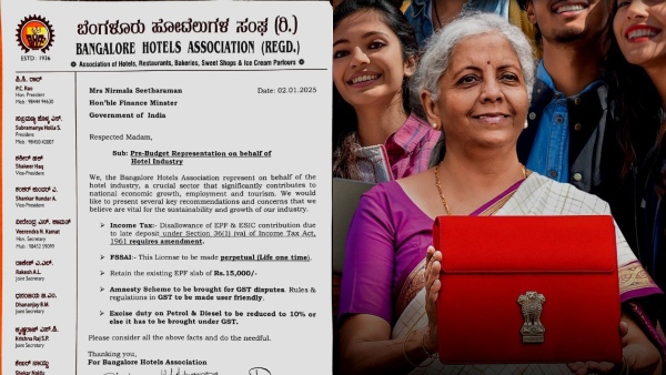Union Budget 2025 Nirmala Sitharaman Fails to Meet Bengaluru Hotel Owners Association demands