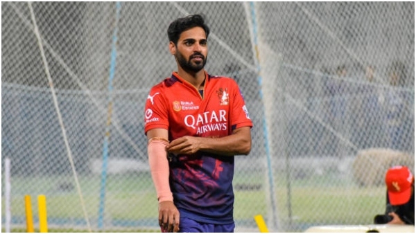 rcb update about bhuvaneshwar kumar play against csk ipl 2025