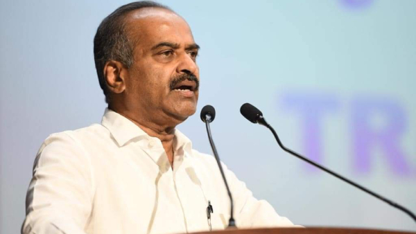 Congress MLA Pradeep Eshwar Warns BJP Workers At Bengaluru Ravindra Kalakshetra Event