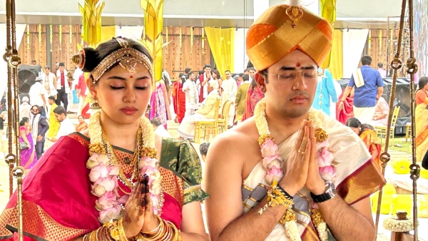 BJP MP Tejasvi Surya Requests No Flower Bouquets Dry Fruits At His Reception