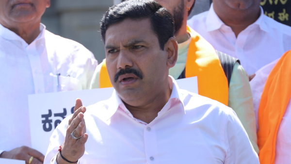 BY Vijayendra Reaction on BJP action against ST Somashekar