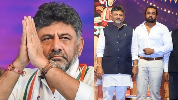 DCM DK Shivakumar Future CM Of Karnataka Says Dhruva Sarja