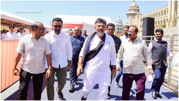 Two bjp mlas attend dk shivakumars dinner party