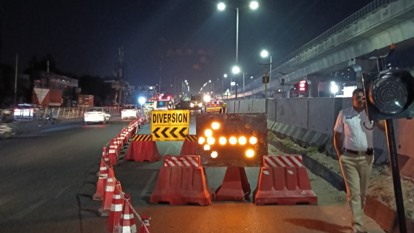 Electronic City Flyover Closed From Night 11 PM To 6 Am