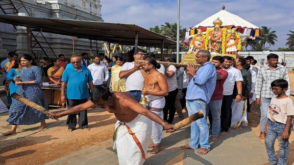 Kallahalli Bhu Varahanatha Temple Celebrates Revathi Star with Special Prayers