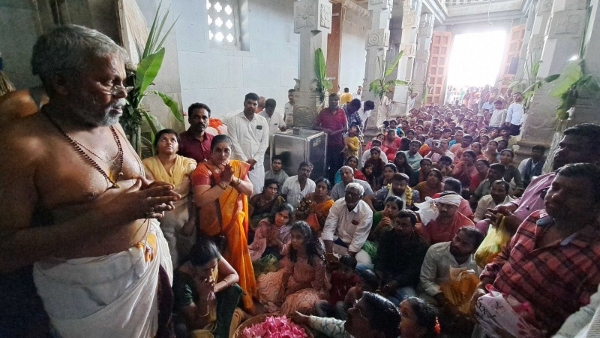 Kallahalli Bhu Varahanatha Temple Celebrates Revathi Star with Special Prayers