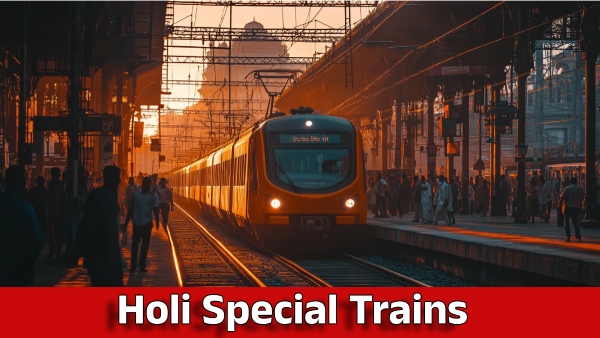 Central Railway Run 34 Unreserved Holi Special Trains Dadar-Daund-Kalaburagi- Festival Travelers