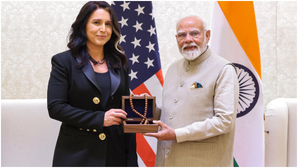 pm modi meets tulsi gabbard india us combatting terrorism