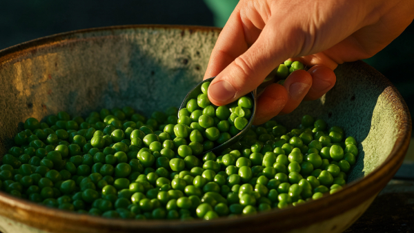 Becareful eating peas food department commissioner srinivas banned the use of colour