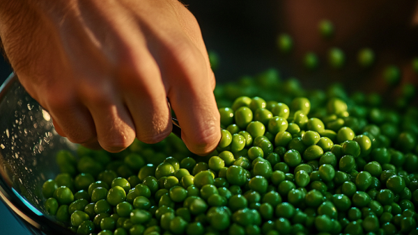 Becareful eating peas food department commissioner srinivas banned the use of colour