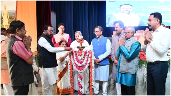 s-vyasa university prashanti kutiram celebrated golden Jubilee Year s-vyasa university prashanti kutiram celebrated golden Jubilee Year