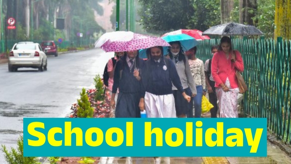 Heavy Rain Alert School Holidays Announcement Possibility in These Districts of State