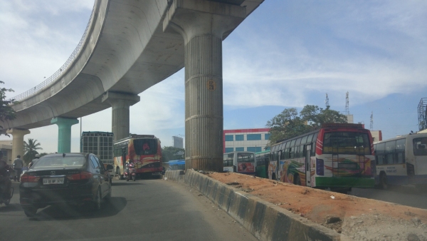 Bengaluru First Circular Skywalk Construction Begins At Banashankari Junction