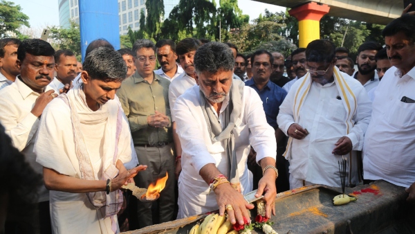 MP Tejasvi Surya Slams DK Shivakumar Over Bengaluru Roads