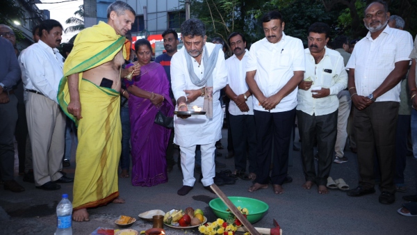 MP Tejasvi Surya Slams DK Shivakumar Over Bengaluru Roads