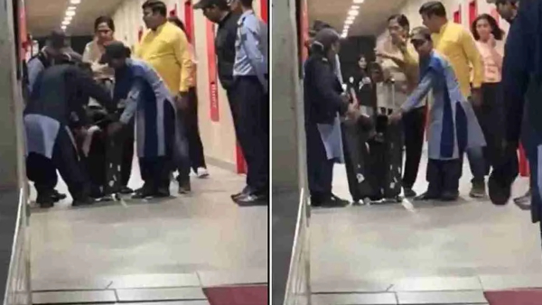 Haryana jindal university student brings girlfriend to hostel in suitcase video viral Haryana jindal university student brings girlfriend to hostel in suitcase video viral