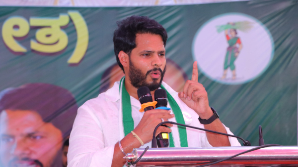 Sakappa Saaku Congress Sarkara Massive Protest staged by JDS