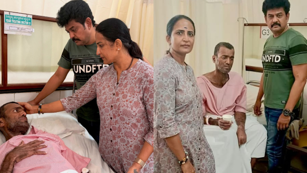 Paaru Serial Actor Sridhar Face Look Completely Changed After Hospitalized