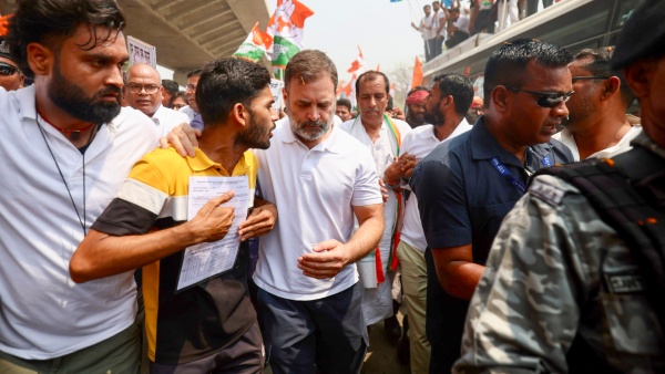 Rahul Gandhi Urges Bihar Youth to Join White T-Shirt Movement From April 7th Video Viral Rahul Gandhi Urges Bihar Youth to Join White T-Shirt Movement From April 7th Video Viral