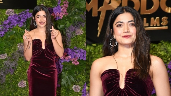 Rashmika Mandanna Stunning Look At Maddock Films Party Fans Give Back More Love