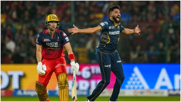 rcb coach andy flower reaction on mohammed siraj outstandig bowling gt vs rcb ipl 2025 rcb coach andy flower reaction on mohammed siraj outstandig bowling gt vs rcb ipl 2025