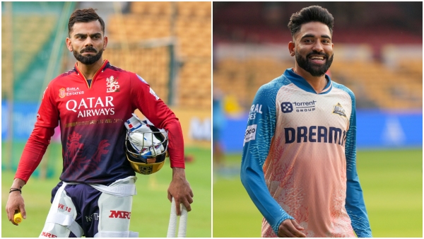 rcb vs gt ipl 2025 fans waiting to watch mohammed siraj virat kohli face off