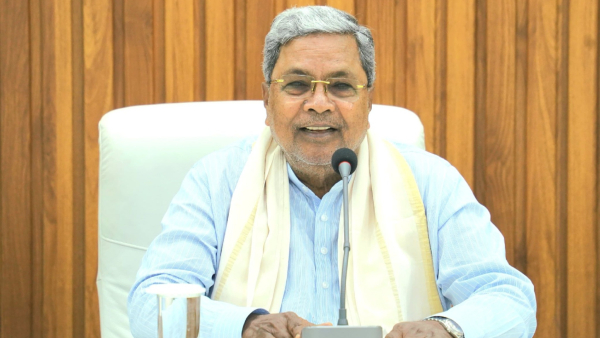 CM Siddaramaiah Receives B Y Vijayendra And Nikhil Kumaraswamys Class